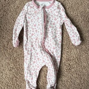 Pink Floral Zip-Cloud Island